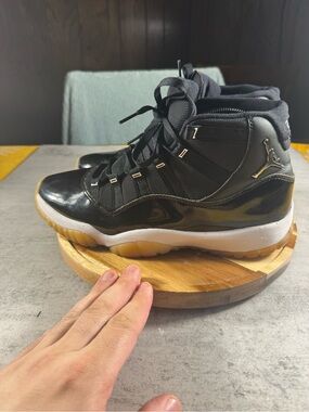 Air Jordan 11 Retro Jubilee 25th Anniversary Black White 2020   NO INSOLES